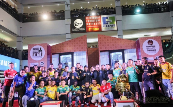 Peluncuran Jersey dan Tim Sriwijaya FC untuk Mengarungi Liga 1