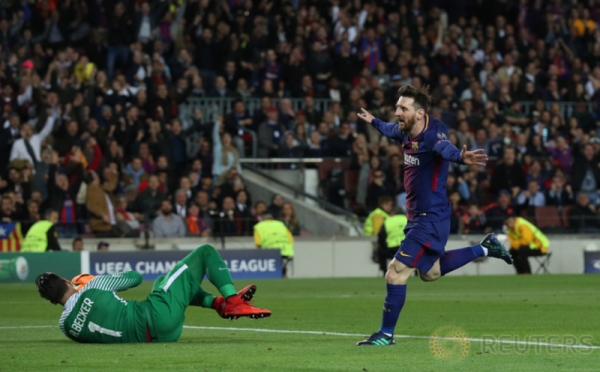 2 Gol Bunuh Diri Hiasi Kemenangan 4-1 Barcelona atas AS Roma