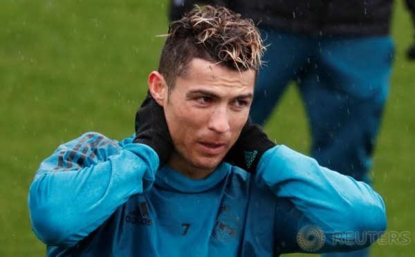 Jelang Laga Kontra Juventus, Cristiano Ronaldo Cs Latihan Saat Gerimis