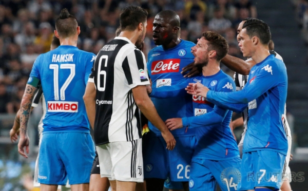 Dramatis! Napoli Redam Juventus lewat Gol Semata Wayang Koulibaly pada Menit 90