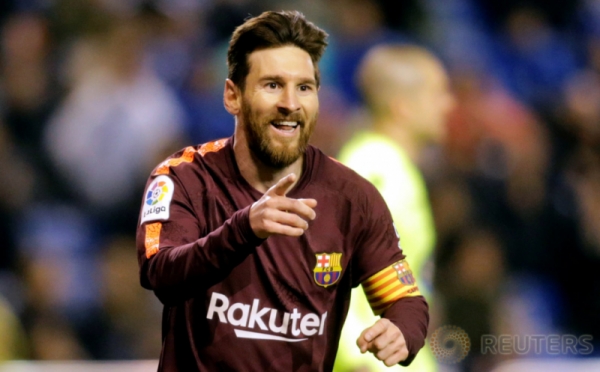 Messi Cetak Hattrick Saat Barcelona Permalukan Devortivo de La Coruna