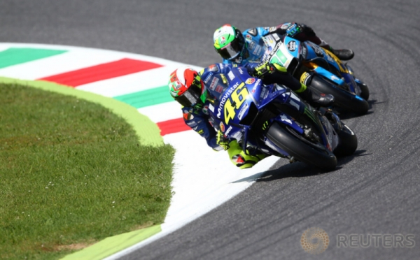 Valentino Rossi Raih Pole Position Seri Kualifikasi MotoGP Italia