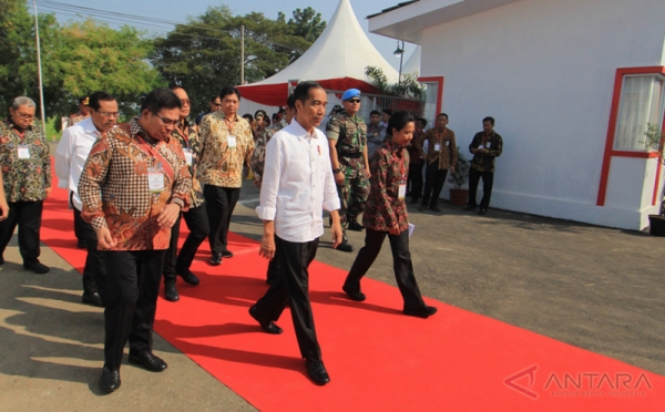 Presiden Jokowi Resmikan Program Kewirausahaan dan Digitalisasi Sistem Pertanian