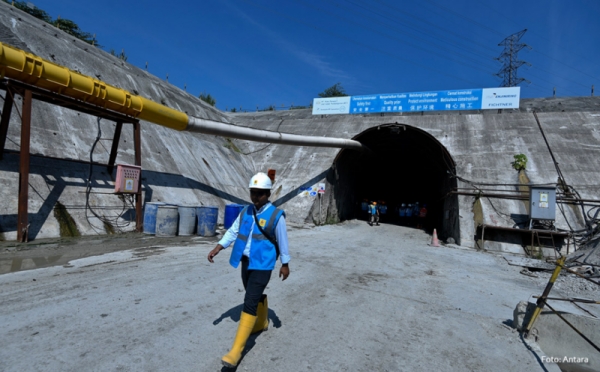 PLTA Berkapasitas 2x55 MW Ini Manfaatkan Air Waduk Jatigede