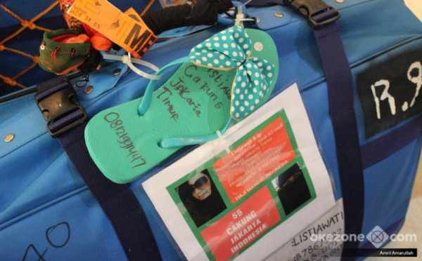 Cara Unik Jamaah Haji Indonesia agar Kopernya Tak Tertukar Jamaah Lain