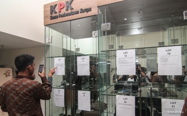 KPK Gelar Lelang Barang Sitaan, Mulai dari Rumah Hingga Kain Kiswah