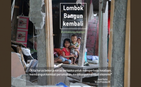 Potret Senyum Anak-Anak Korban Gempa Lombok #LombokBangunKembali