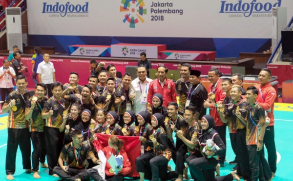 Pencak Silat Indonesia Borong 14 Emas Asian Games 2018