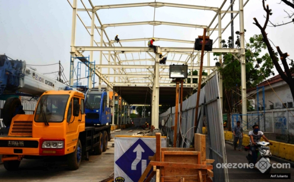 Pembangunan Skybridge Tanah Abang Ditargetkan Kelar Oktober 2018