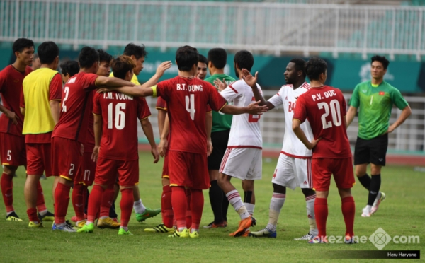 Kalahkan Vietnam lewat Adu Penalti, Uni Emirat Arab Raih Perunggu