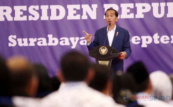 Presiden Jokowi Berikan Kuliah Umum di Universitas PGRI Adi Buana Surabaya