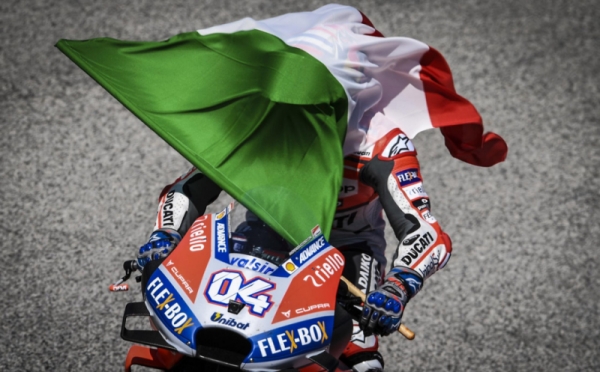 Asapi Marquez, Andrea Dovizioso Tercepat pada MotoGP San Marino 2018