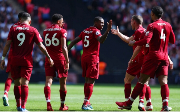 Liverpool Permalukan Tottenham Hotspur di Wembley Stadium 