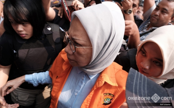 Ratna Sarumpaet Jalani Tes Kejiwaan di Rutan Dirkrimum Polda Metro Jaya