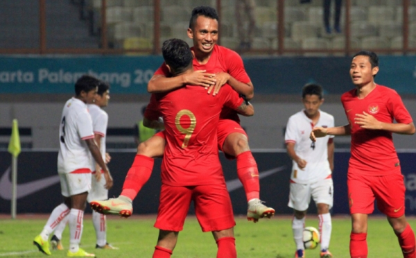 Irfan Jaya Tampil Cemerlang, Indonesia Menang Telak atas Myanmar  