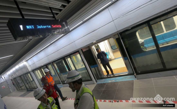 MRT Akan Beroperasi Pertengahan Maret Tahun Depan