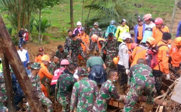 Korban Longsor Sukabumi Bertambah Jadi 5 Orang Meninggal