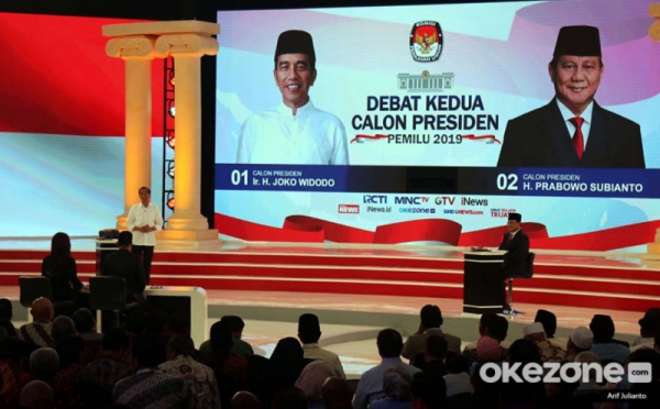Debat Kedua Calon Presiden Antara Jokowi dan Prabowo Saling Serang