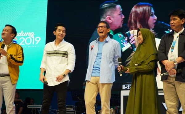 Sandiaga Uno Jadi Pembicara Bandung Young Entrepreneur Summit 2019