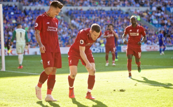 Bekuk Cardiff, Liverpool Puncaki Klasemen Sementara Liga Inggris 