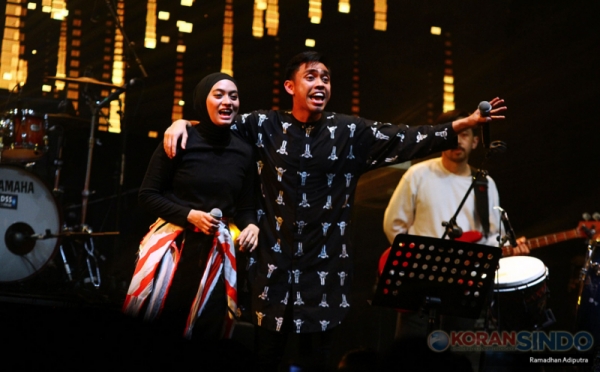 Duet Ayudia Bing Slamet-Ditto di Panggung Ramadhan Jazz 2019