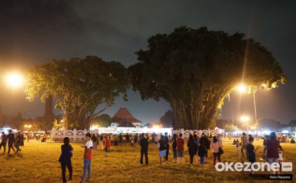 Libur Lebaran, Alun-Alun Selatan Yogyakarta Ramai Dikunjungi Wisatawan