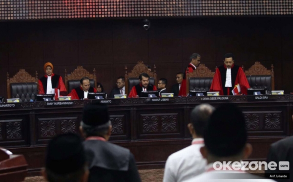 9 Hakim MK Sepakat Bacakan Putusan Sengketa Pilpres 2019 Hari Ini