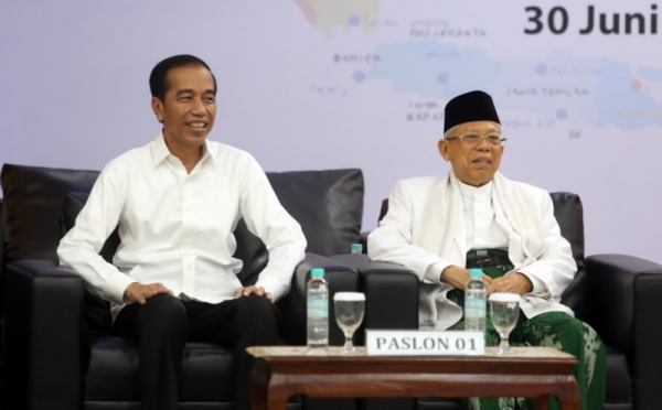 Penetapan Jokowi-Ma'ruf Amin sebagai Presiden & Wapres Terpilih