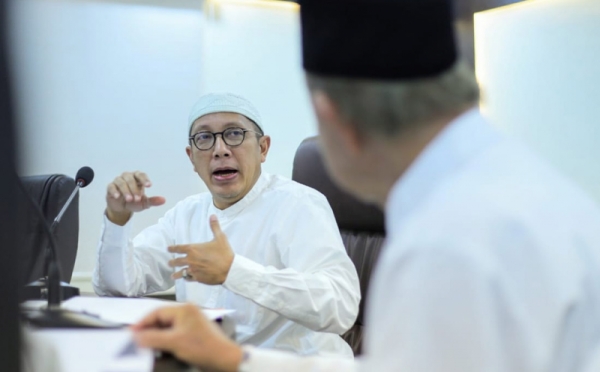 Menag Lukman Hakim Pimpin Rapat Bahas Teknis Kunjungan ke Jamaah Haji