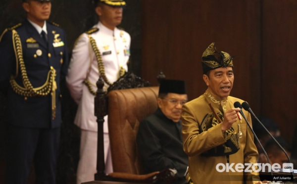 Jokowi Pakai Baju Adat Sasak, JK Pilih Baju Adat Betawi