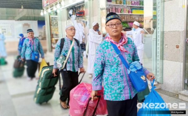 421 Jamaah Haji Kloter 41 Embarkasi Surabaya Tiba di Madinah