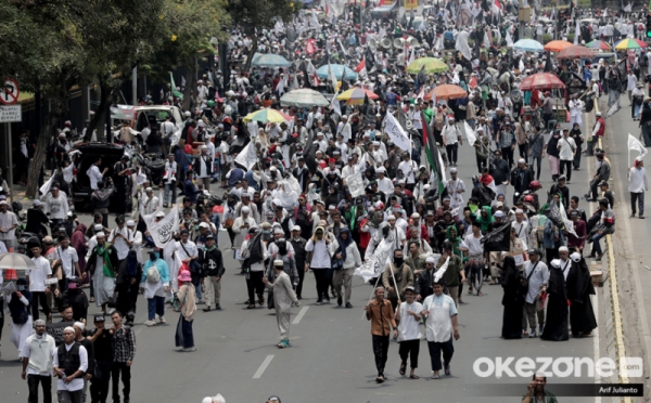 Massa Mujahid 212 Gelar Aksi Selamatkan NKRI 