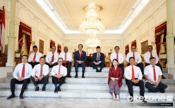 Presiden Jokowi Perkenalkan Para Wakil Menteri Kabinet Indonesia Maju