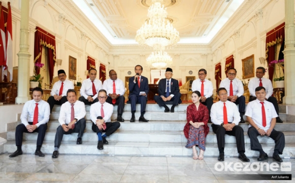 Presiden Jokowi Perkenalkan Para Wakil Menteri Kabinet Indonesia Maju