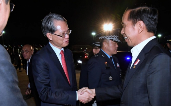 Presiden Jokowi Tinggalkan Busan, Korsel