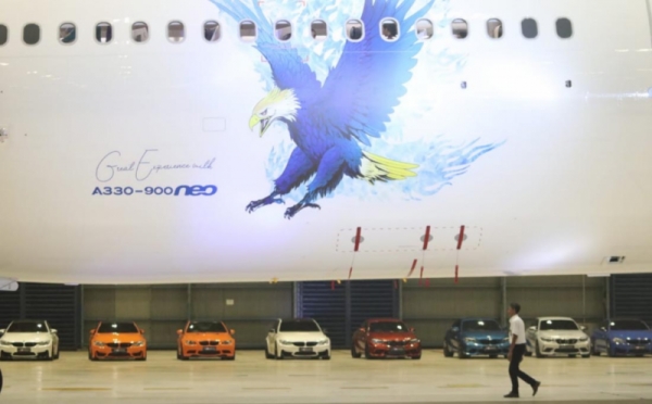 Melihat Lebih Dekat Pesawat Garuda Indonesia Airbus A330-900 NEO