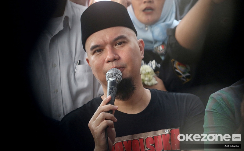 Begini Suasana Konferensi Pers di Rumah Ahmad Dhani