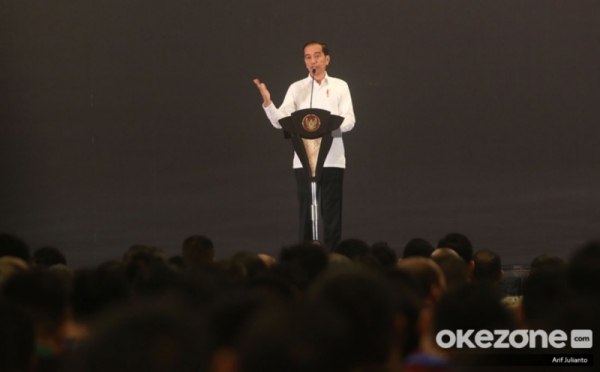 Jokowi Hadiri Pelantikan Pengurus Hipmi Periode 2019-2022