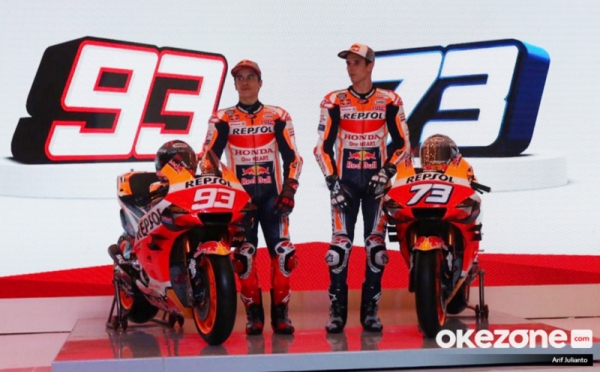Repsol Honda Perkenalkan Marc Marquez dan Alex Marquez untuk MotoGP 2020
