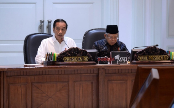 Pesiden Jokowi Pimpin Ratas Atisipasi Dampak Virus Korona Terhadap Perekonomian