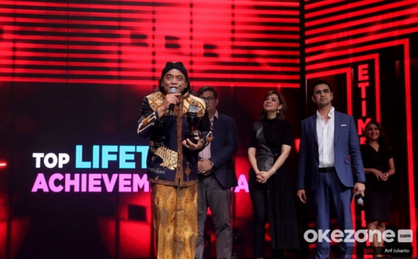 Didi Kempot Raih Lifetime Achievement Award di BIMA 2020, Penghargaan Ini untuk Seniman Tradisional