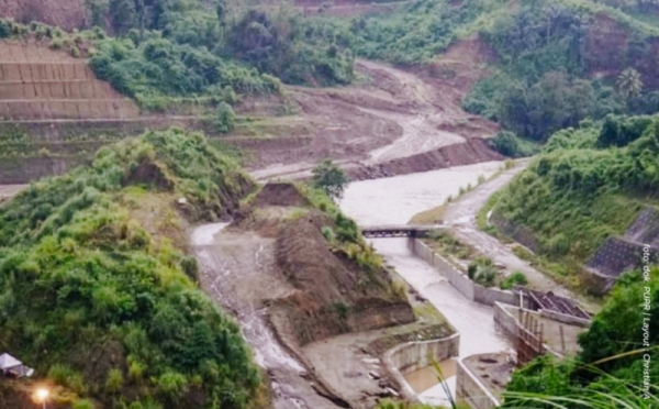 Intip Progres Pembangunan Bendungan Kuwil Kawangkoan di Minahasa Utara