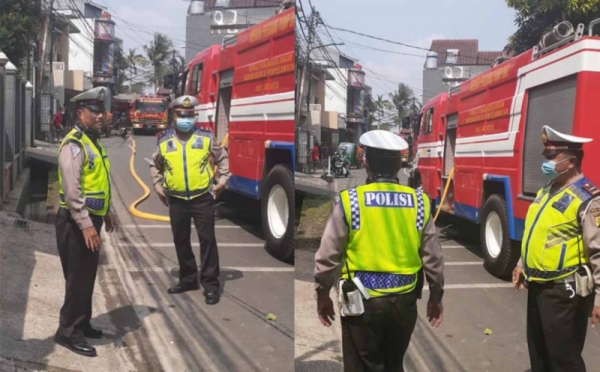 Terjadi Kebakaran  Rumah  di Batu Ampar Jakarta  Timur 0 