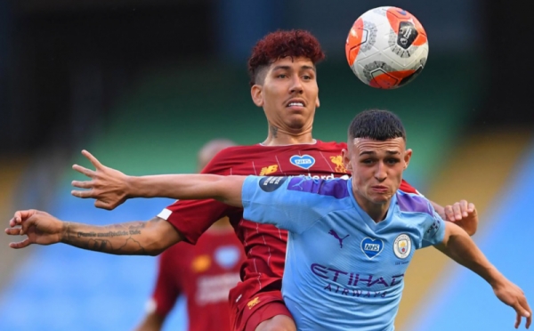 Manchester City Menang Telak 4-0 atas Liverpool