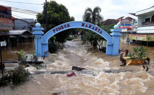 Begini Keadaan Perumahan Pondok Maharta Tangerang Yang Dilanda Banjir ...