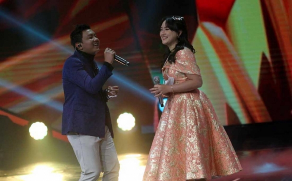 Duet Deny Cak Nan dan Happy Asmara Bikin Baper 0 : Foto Okezone Foto