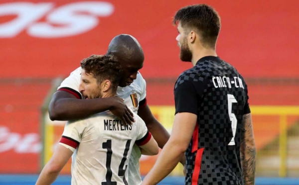 Laga Uji Coba Belgia Vs Kroasia, Lukaku Cetak Gol 0 : Foto Okezone Foto - Vimarsana News