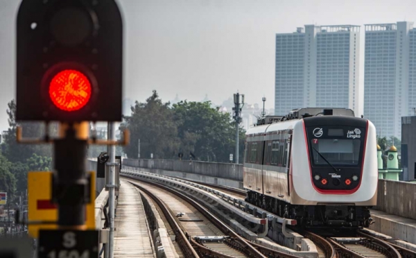 Jadwal Operasional LRT Velodrome-Pegangsaan Dua 0 : Foto Okezone Foto - Vimarsana News