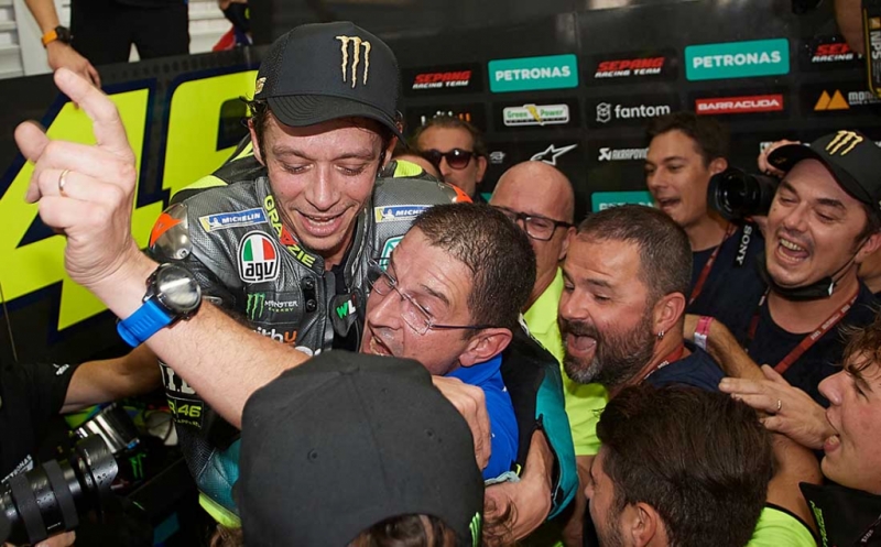 Momen Terakhir Valentino Rossi di MotoGP yang Bikin Haru