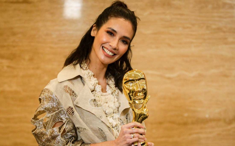 Si Cantik Marsha Timothy Raih Penghargaan Pemeran Utama Wanita Terbaik IMA Awards 2021